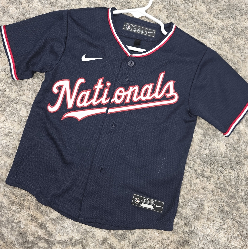 Nike Kids Nationals Navy Jersey